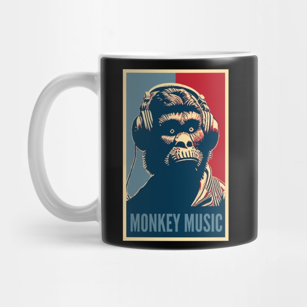 Monkey Music HOPE by DesignArchitect